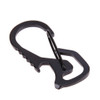 Outdoor Tools Carabiner  Hex Driver Bottle Opener Keychain Ring Climbing Accessories(Black)