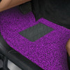 Universal 5-seat Car Anti-slippery Rubber Mat PVC Coil Soft Floor Protector Carpet, Length: 5m(Purple)