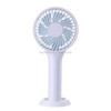 D6 Portable Mini USB Charging Handheld Small Fan with 3 Speed Control (White)