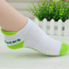 Eco-resin Non-slip Particle Yoga Socks, Size:One Size(Green)