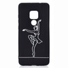 For Huawei Mate 20 Shockproof Stick Figure Pattern Soft TPU Protective Case(Ballet Girl)