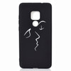 For Huawei Mate 20 Shockproof Stick Figure Pattern Soft TPU Protective Case(Kiss)