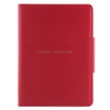 For iPad Air 2 Bluetooth Keyboard Litchi Texture Smart Cover Leather Case with Holder and Sleep Function(Red)