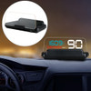 C500 Car HUD Virtual HD Projection Head-up Display, With Adjustable Reflection Board, Speed & RPM & Water Temperature & Oil Consumption & Driving Distance / Time & Voltage Display, Over Speed Alarm, Connect OBD2 Interface(Blue)