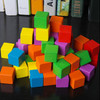 100 PCS / Set Colorful  Elementary School Mathematics Teaching Aid Cube Cube Mold Stereo Recognition Graphics Tool, Size:2cm