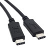 1m USB 3.1 Type C Male Connector to Male Extension Data Cable, For Tablet & Mobile Phone & Hard Disk Drive(Black)