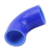 Universal Car Steam Tube Silicone Pipe Elbow 90 Degrees Reducer Hose Silicone Intake Connection Tube Special Turbocharger Silicone Tube, Inner Diameter: 35mm