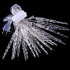 7m Icicle Pendants Decoration String Lights, 30-LED Multi-Colored Light  (AC 220V / EU Plug)(Transparent)