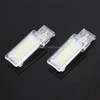 2 PCS DC12V / 1.5W / 6000K / 100LM Car Foot Nest Lights Footwell Lamp Seat Lamp 18LEDs SMD-3528 Lamps for Volkswagen(White Light)