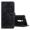 For ZTE Red Magic 3S Retro Crazy Horse Texture Horizontal Flip Leather Case with Holder & Card Slots & Photo Frame & Wallet(Black)