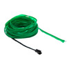 EL Cold Green Light Waterproof Flat Flexible Car Strip Light with Driver for Car Decoration, Length: 5m(Green)