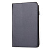 For Galaxy Tab A 8.0 / T350 Litchi Texture Magnetic Horizontal Flip Leather Case with Holder(Black)