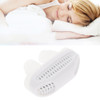 2 in 1 ABS Silicone Anti Snoring Air Purifier (White)