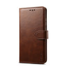 For Galaxy Note 10 GUSSIM Business Style Horizontal Flip Leather Case with Holder & Card Slots & Wallet(Brown)