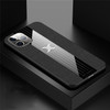 For iPhone 11 Pro XINLI Stitching Cloth Textue Shockproof TPU Protective Case(Black)