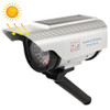 Solar Powered Realistic Looking Dummy Camera with Flashing Red LED Light