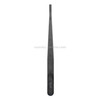 JF-S13 Anti-static Carbon Fiber Straight Tip Tweezers(Black)