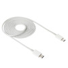 2m USB-C / Type-C 3.1 Male Connector to Male Extension Data Cable, for MACBOOK 12, Length: 2m(White)