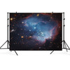 2.1m x 1.5m Black Hole Starry Sky Theme Party Children's Studio Photography Background Cloth(TK9)