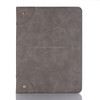 Retro Book Style Horizontal Flip PU Leather Case for iPad Pro 12.9 inch (2018), with Holder & Card Slots & Wallet (Grey)