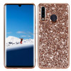 Glitter Powder Shockproof TPU Case for Huawei P30 Lite / nova 4e (Rose Gold)