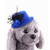 Pet European Gentleman Hat Pet Headwear Hat(Blue)