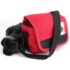 Universal DSLR Camera Shoulder Bag Canvas Photo Handbag, External size: 19 x 17 x 10mm(Red)