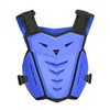 SUV Motorcycle Armor Vest Motorcycle Anti-impact Riding Chest Armor Off-Road Racing Protective Vest(Blue)