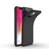 For iPhone 11 Shockproof Frosted Ultra-thin TPU Protective Case(Black)