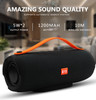 E13 Mini Portable Wireless Bluetooth Speaker Stereo Speakerphone Radio Music Subwoofer Column Speakers with TF FM, RED