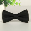 Children Dot Pattern Bow Tie Bow-knot(Black)