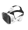 BOBOVR Z4 3D Cardboard Helmet Virtual Reality VR Glasses Headset Stereo Box for Mobile Phone(White)