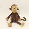 Striped Animal Plush Toy Doll Creative Animal Doll, Type:Monkey, Height:33cm