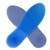 1 Pair Honeycomb Damping Flannel Soft Sport Shoes Insoles, Full Pads, Size: S / 35-40yards(Blue)