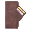 Wallet Style Skin Feel Calf Pattern Leather Case For Asus Zenfone 6 ZS630KL, with Separate Card Slot(Brown)