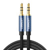 Ugreen AV112 Audio Cable 3.5mm Speaker Line Aux Cable, Length:1m(Blue)