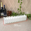 Wooden Flower Planter Fence Storage Holder Pot without Foam, Size: 50cm x 9cm x 11cm