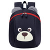 Children Anti-lost Backpack Toddler Cartoon School Bag(Dark Blue)