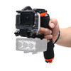 Shutter Trigger + Floating Hand Grip Diving Buoyancy Stick with Adjustable Anti-lost Strap & Screw & Wrench for GoPro  NEW HERO /HERO6   /5 Black