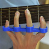 Guitar Finger Expansion Finger Force Device Piano Span Practice Finger Sleeve, Specification:Small(Blue)