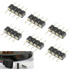 4 Pin Male Connector for RGB LED SMD Strip Light (100pcs in one packaging, the price is for 100pcs)