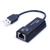 USB to RJ45 10/100 Mbps USB Ethernet Adapter Network card(Black)