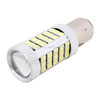 2 PCS 1157/BAY15D 12.6W 630LM 6500K White Light 2835 SMD 66 LED Car Brake / Steering Light, DC12V