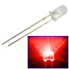 1000 PCS 3mm Red Light Water Clear LED Lamp(Red Light)