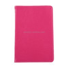 Litchi Texture 360 Degree Rotatable Universal Leather Case with Sleep / Wake-up & Holder for 7.0 inch Tablet PC(Magenta)