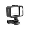 Standard Border Frame Mount Protective Housing with Screw for DJI Osmo Action(Black)