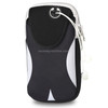 Multi-functional Sports Armband Waterproof Phone Bag for 5.5 Inch Screen Phone, Size: L(Black Grey)