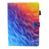 For iPad mini 4 / mini 3 / mini 2 / mini Universal Colorful Polygons Pattern Horizontal Flip Leather Protective Case with Holder & Card Slots & Sleep