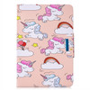 For 8 inch Tablet PC Universal Colored Drawing Horizontal Flip PU Leather Case with Holder & Card Slots(Horse and Cloud)