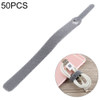 50 PCS Tie-wraps for Data Cable & Earphone, Length: 14.5cm